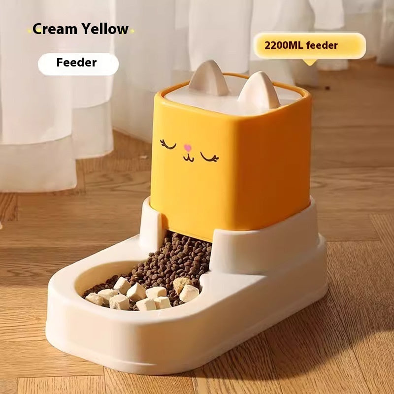 Water Dispenser Cat Food Automatic Feeder