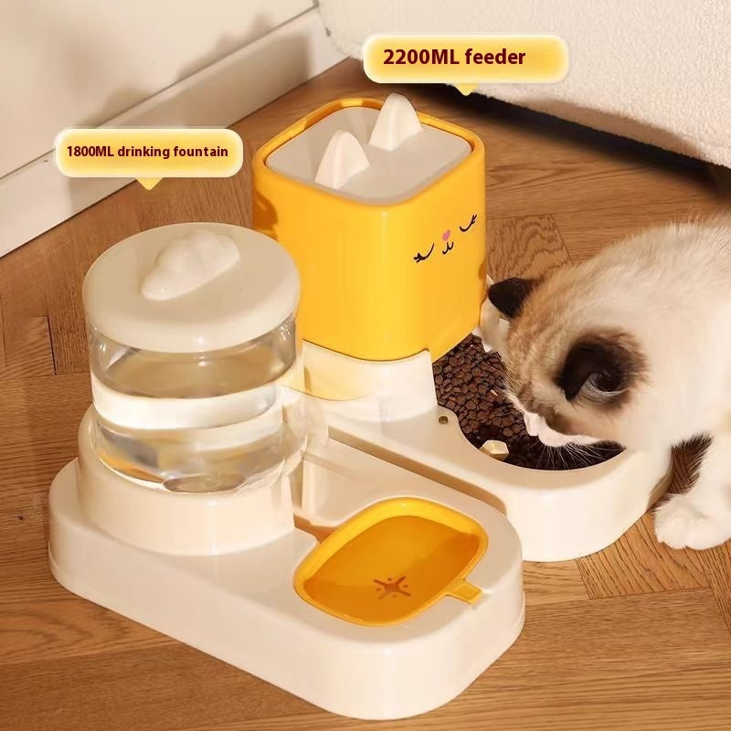 Water Dispenser Cat Food Automatic Feeder