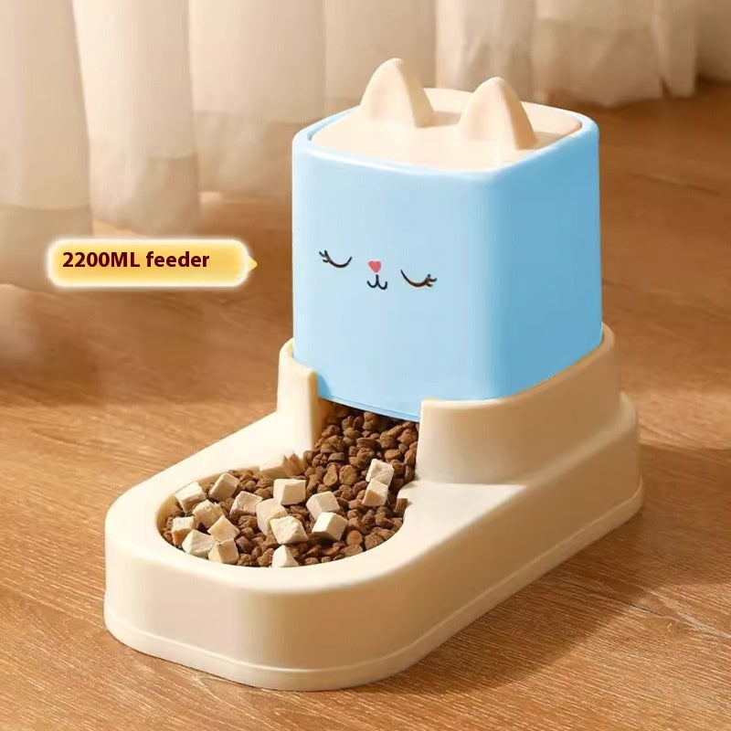 Water Dispenser Cat Food Automatic Feeder